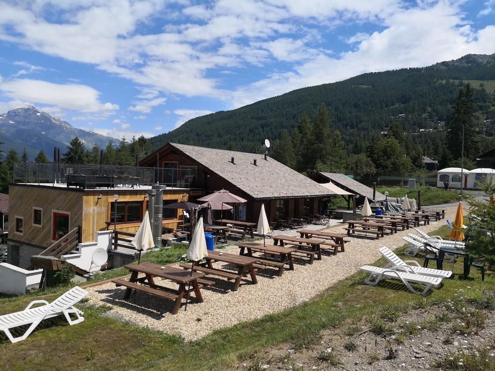 Restaurant Hotel Chalet Del Sole Sauze D'Oulx Bagian luar foto